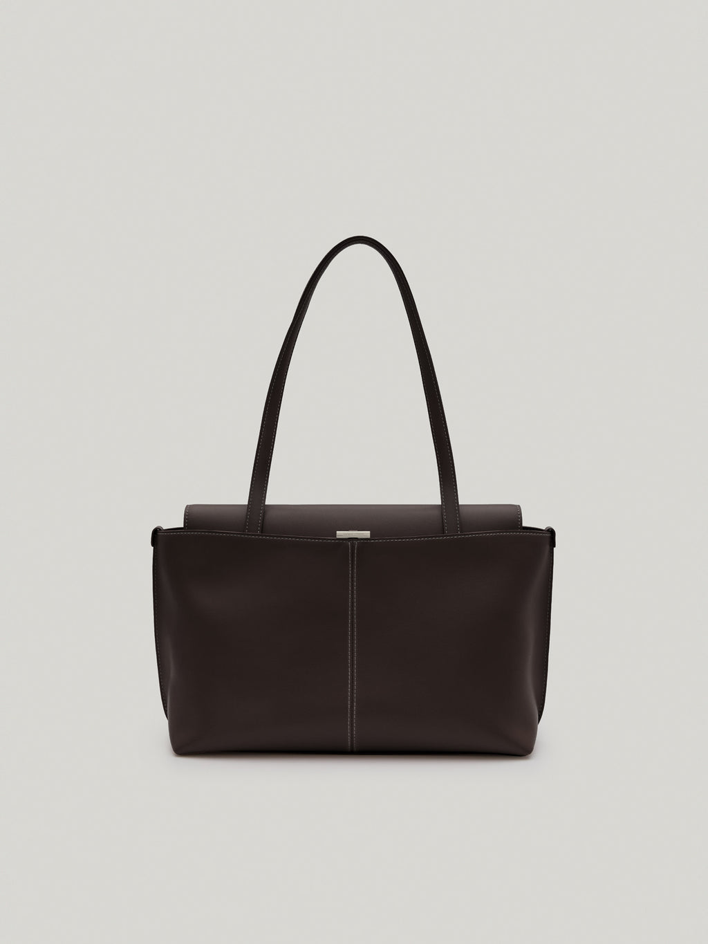 PANIER FLAP BAG (ORGAN BROWN)