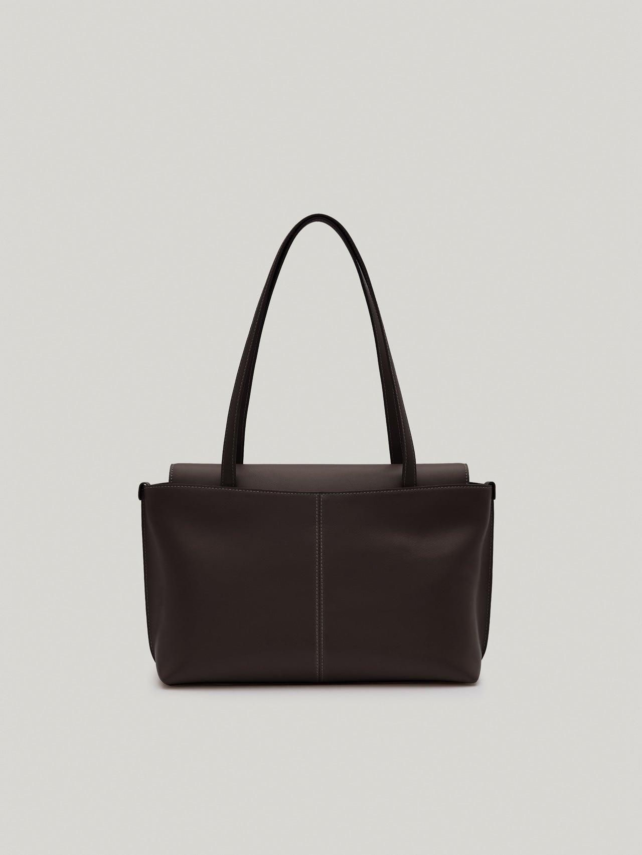 PANIER FLAP BAG (ORGAN BROWN)