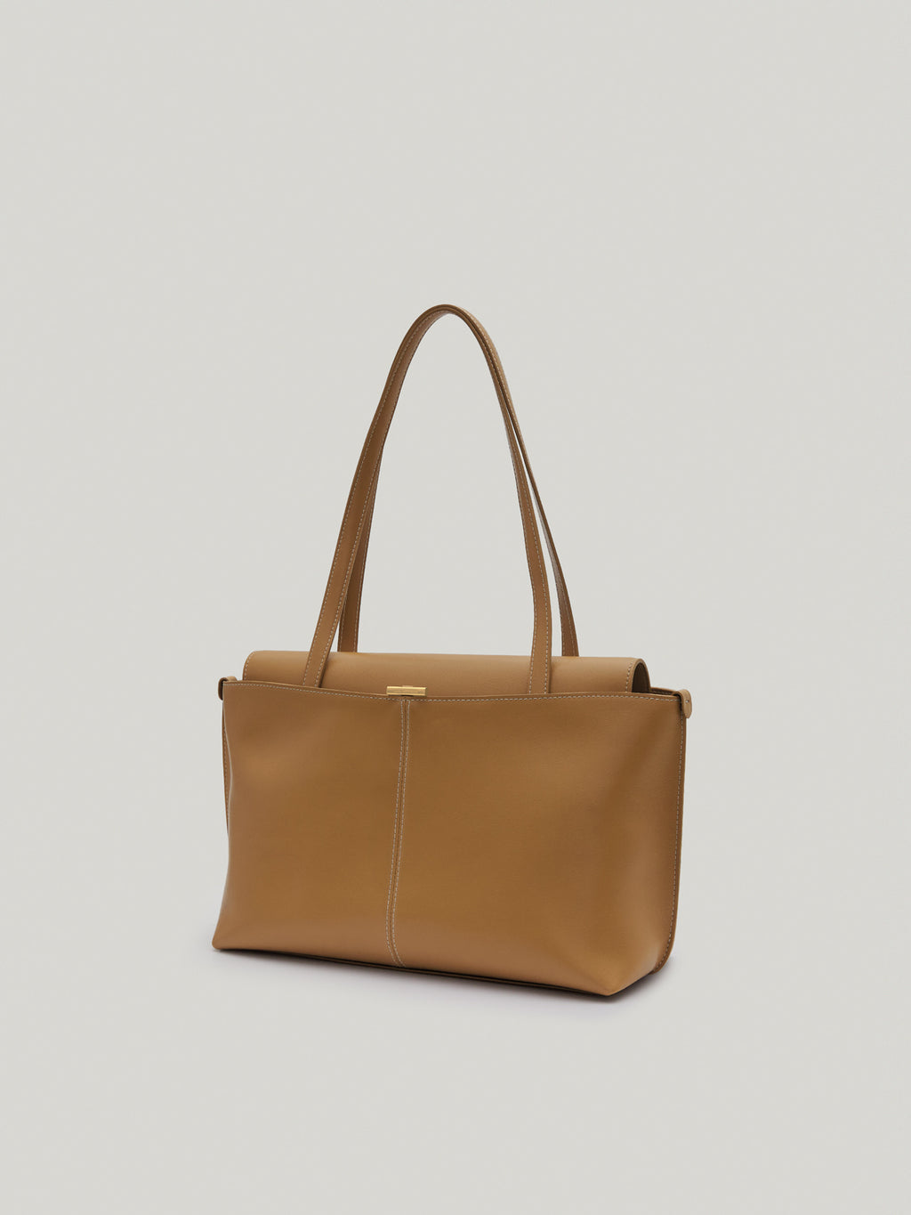 PANIER FLAP BAG (TAN BROWN)