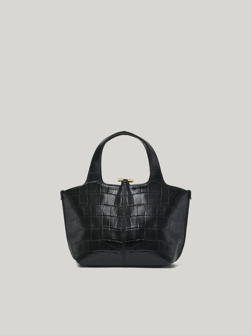 PANIER PETIT BAG (PATTERN BLACK)