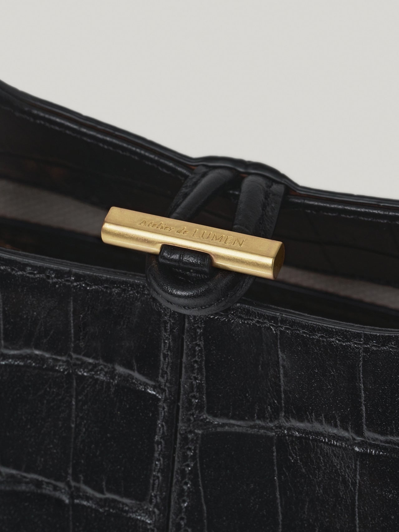 PANIER PETIT BAG (PATTERN BLACK)