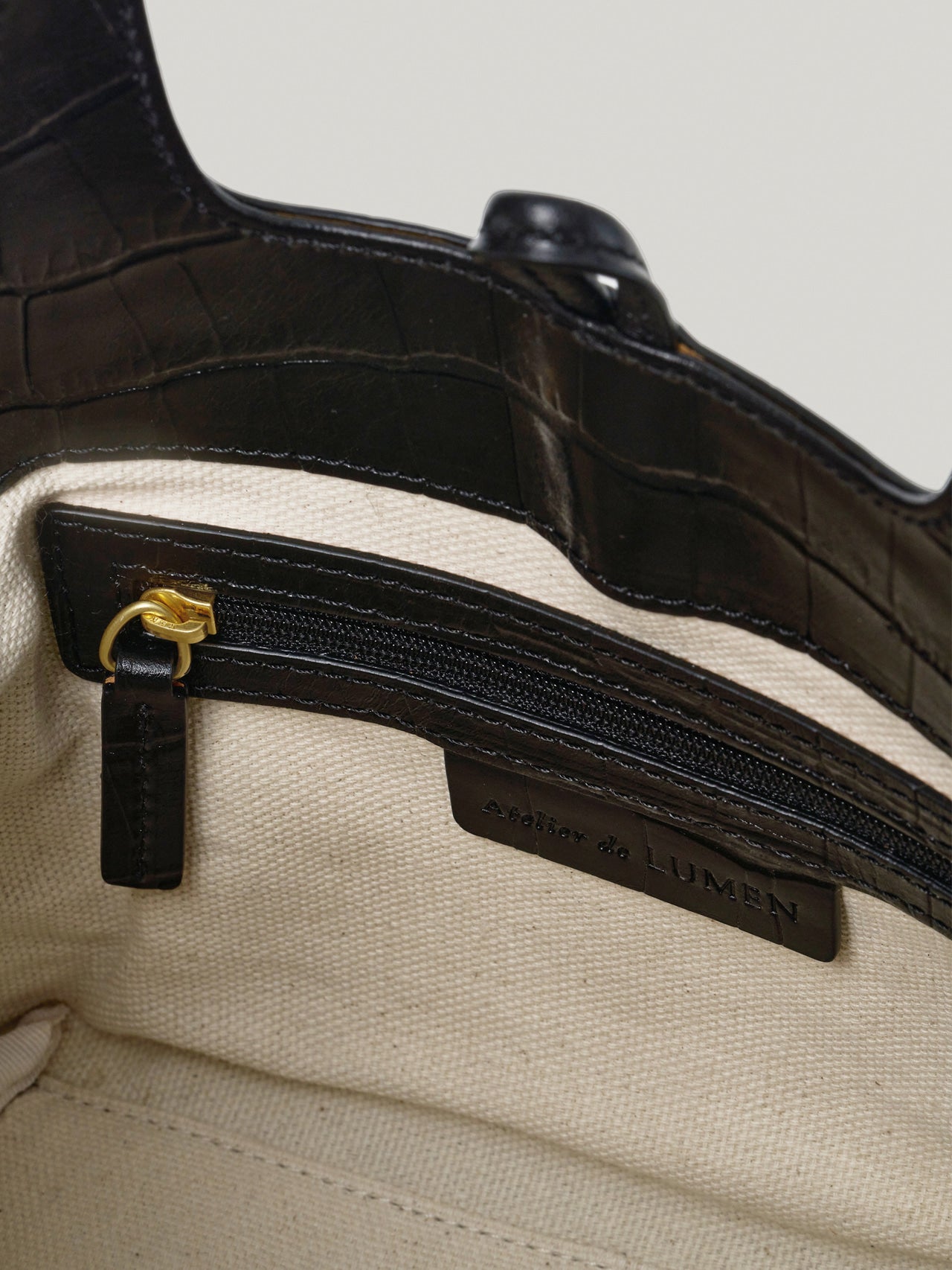PANIER PETIT BAG (PATTERN BLACK)