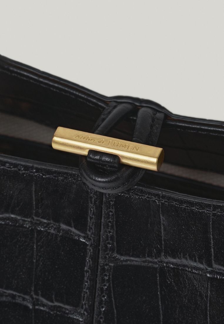 PANIER PETIT BAG (PATTERN BLACK)