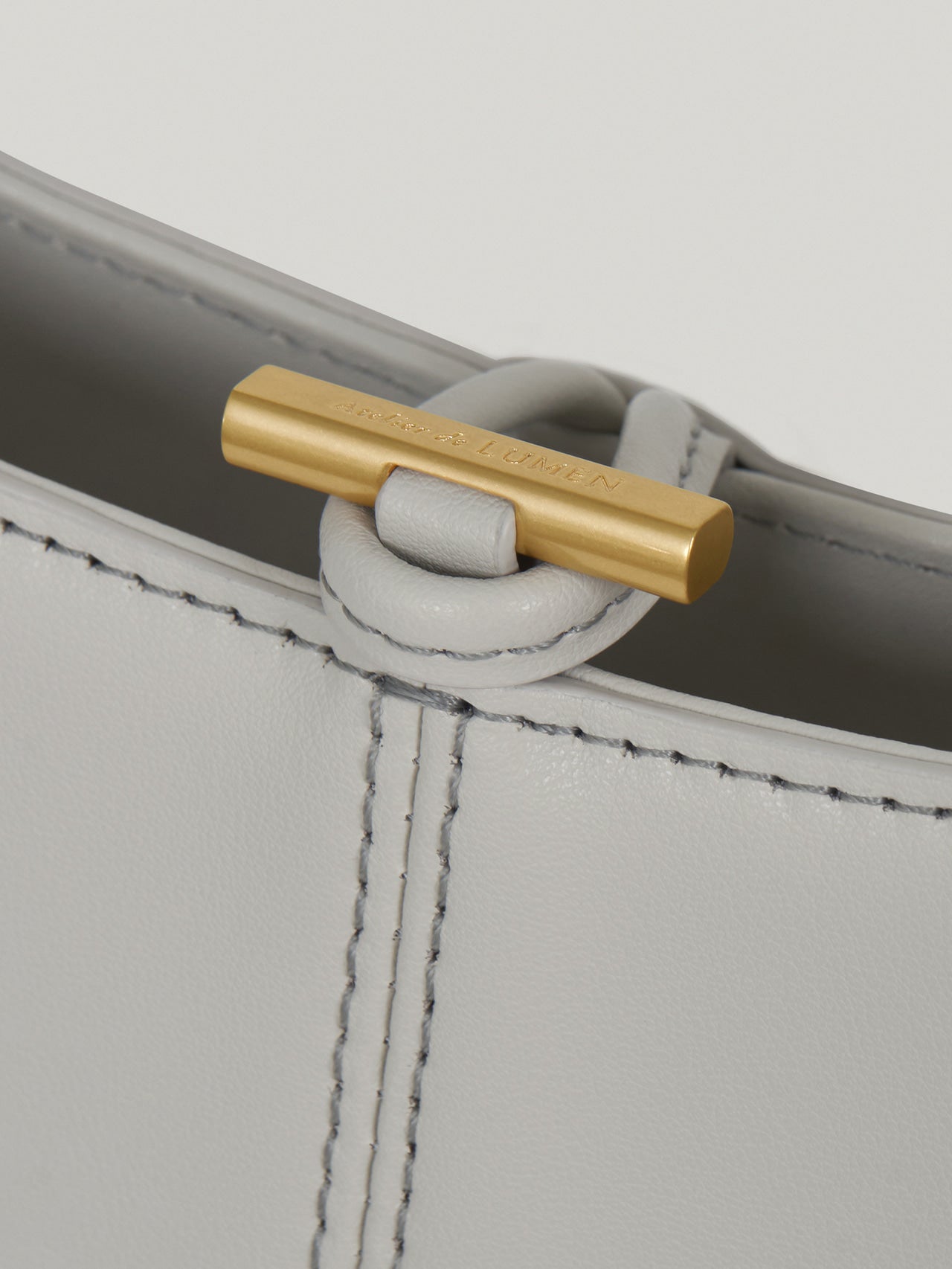 PANIER TOTE BAG (MISTY WHITE)