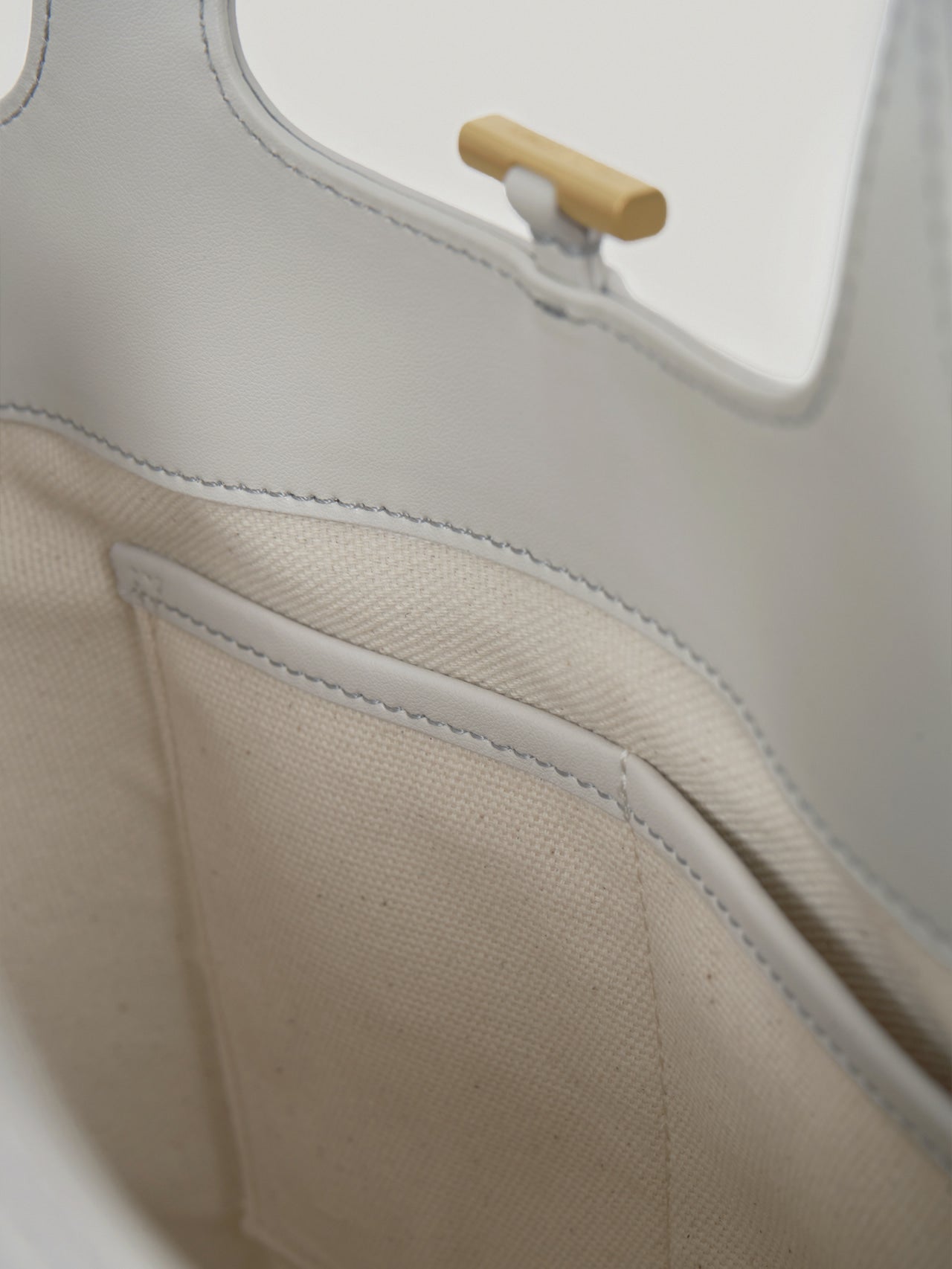 PANIER TOTE BAG (MISTY WHITE)