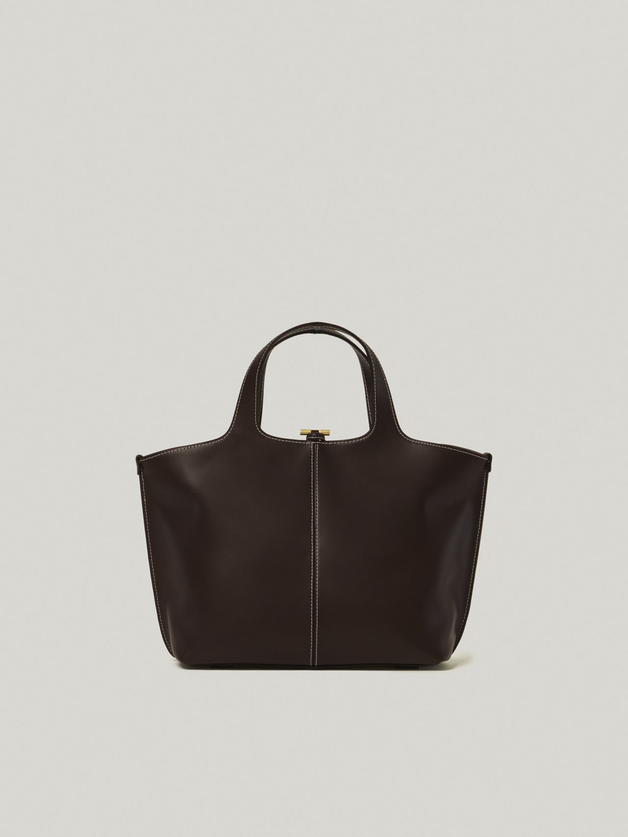 PANIER TOTE BAG (ORGAN BROWN)