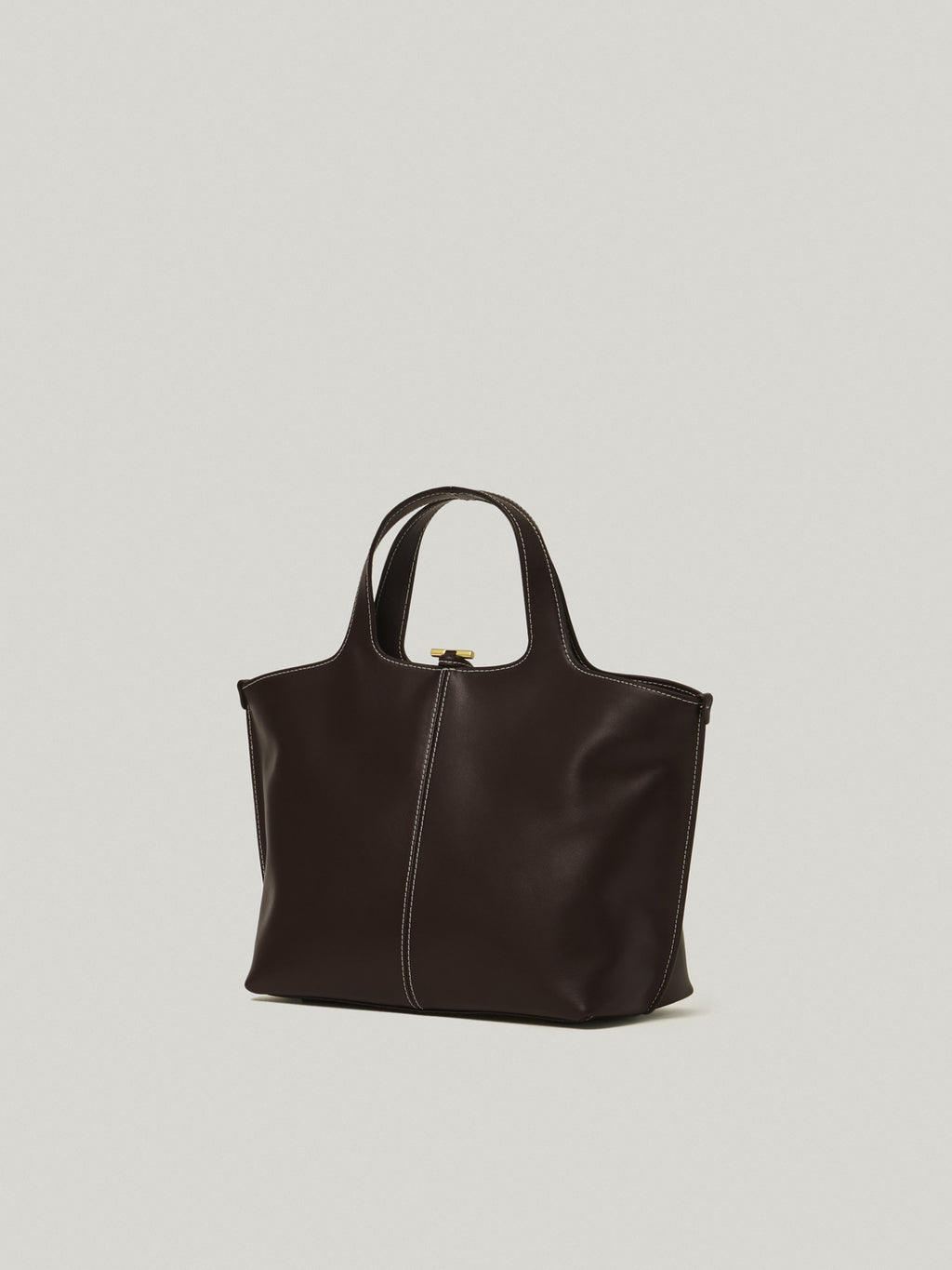 PANIER TOTE BAG (ORGAN BROWN)