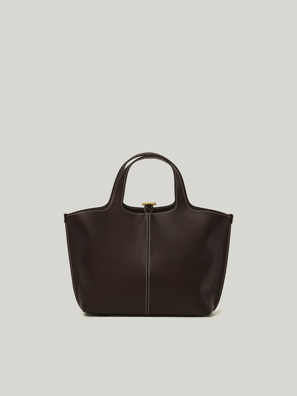 PANIER TOTE BAG (ORGAN BROWN)