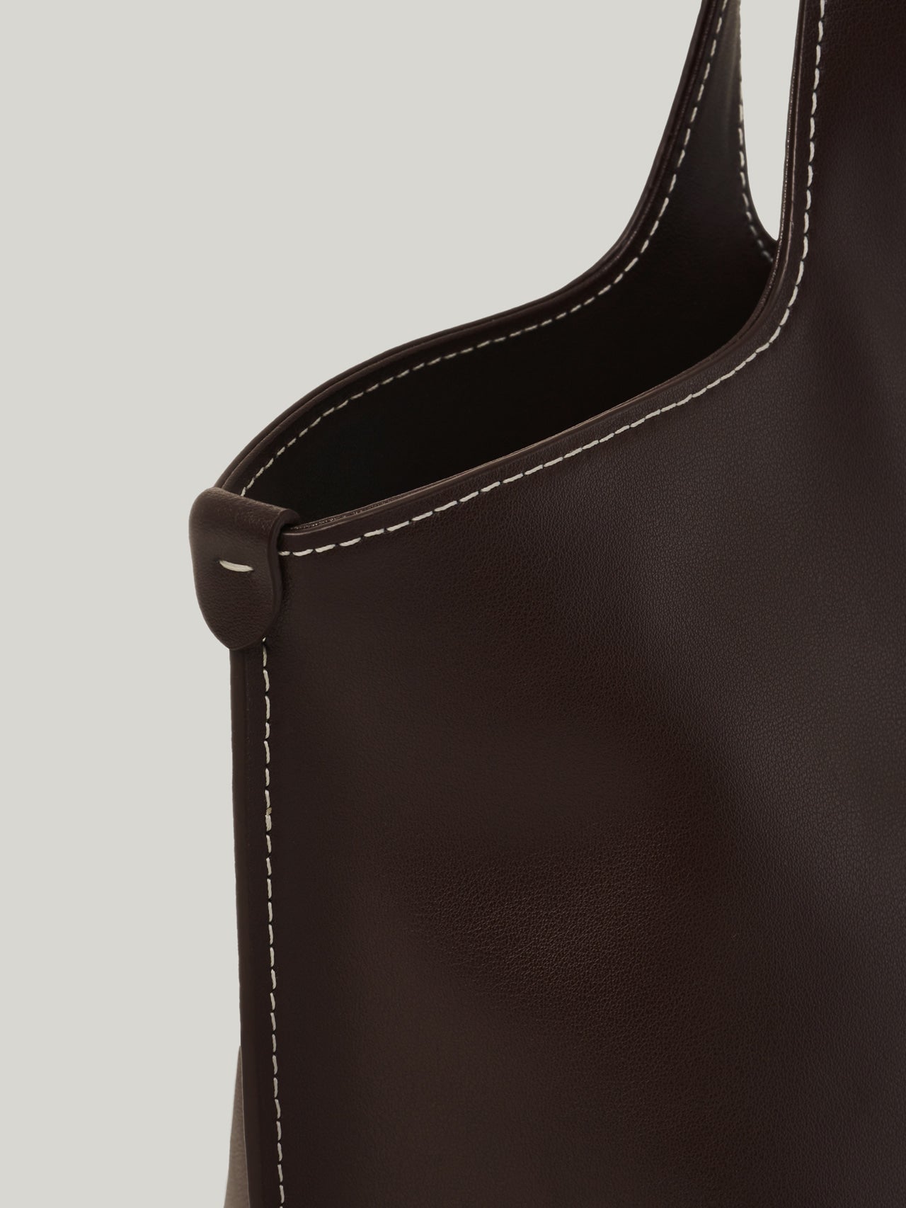 PANIER TOTE BAG (ORGAN BROWN)