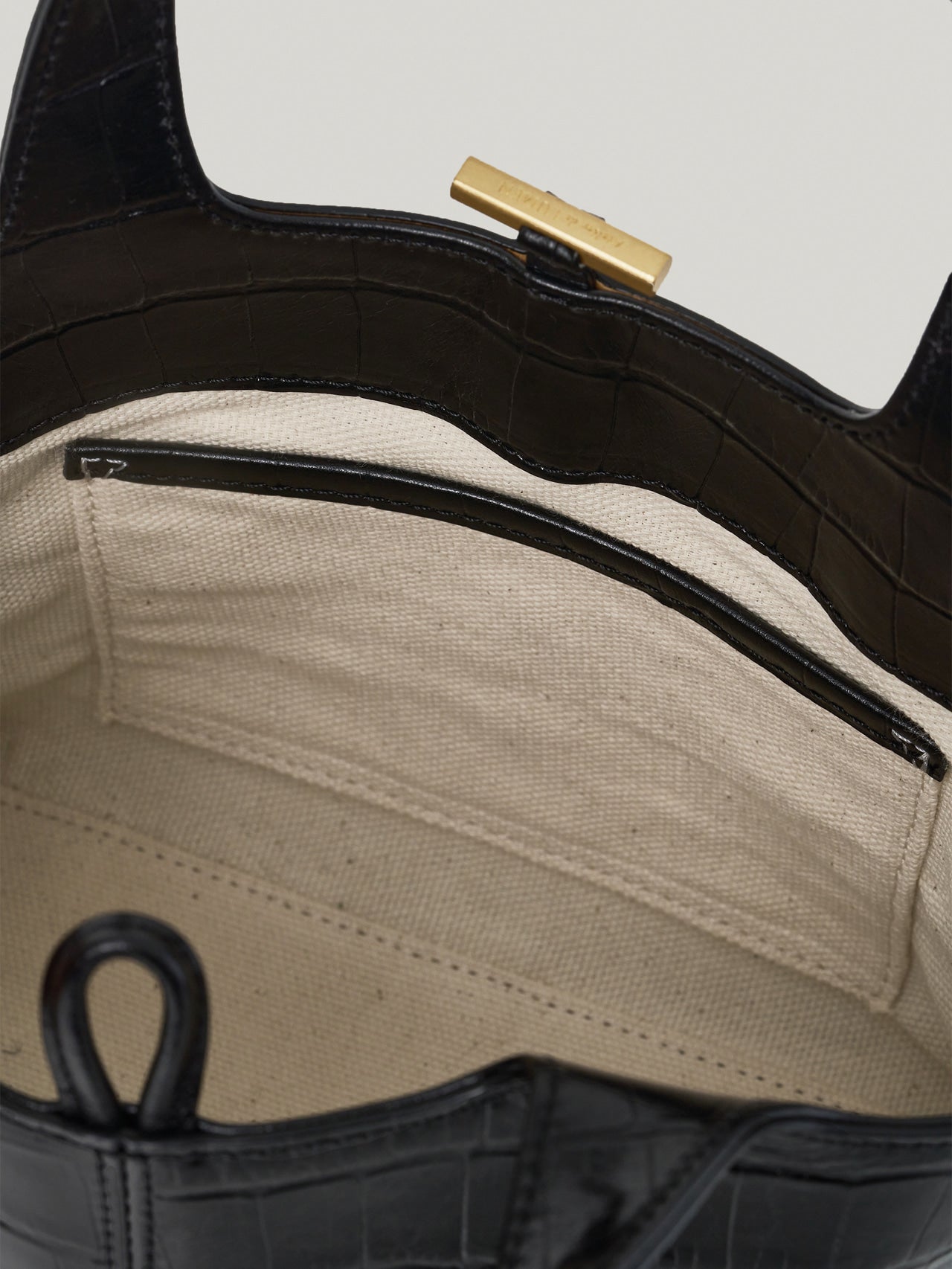 PANIER TOTE BAG (PATTERN BLACK)