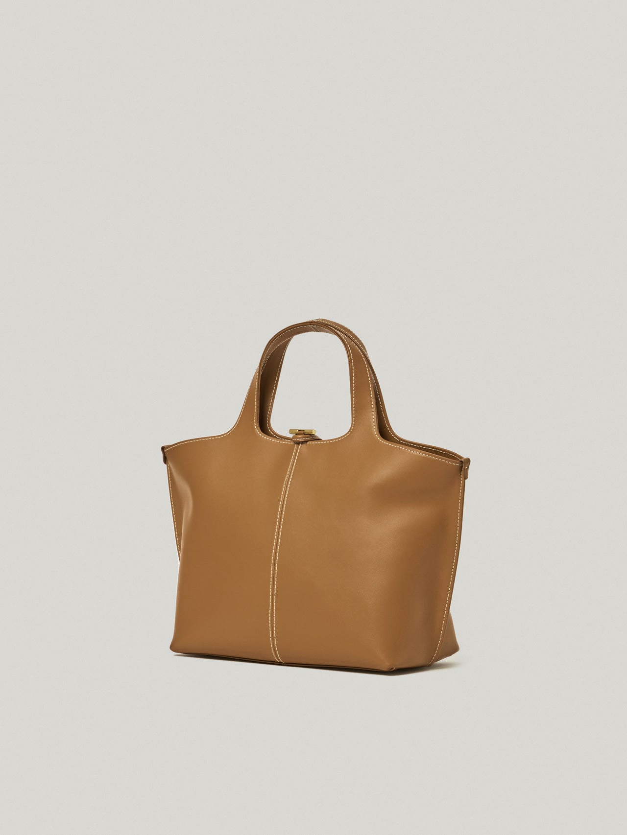 PANIER TOTE BAG (TAN BROWN)
