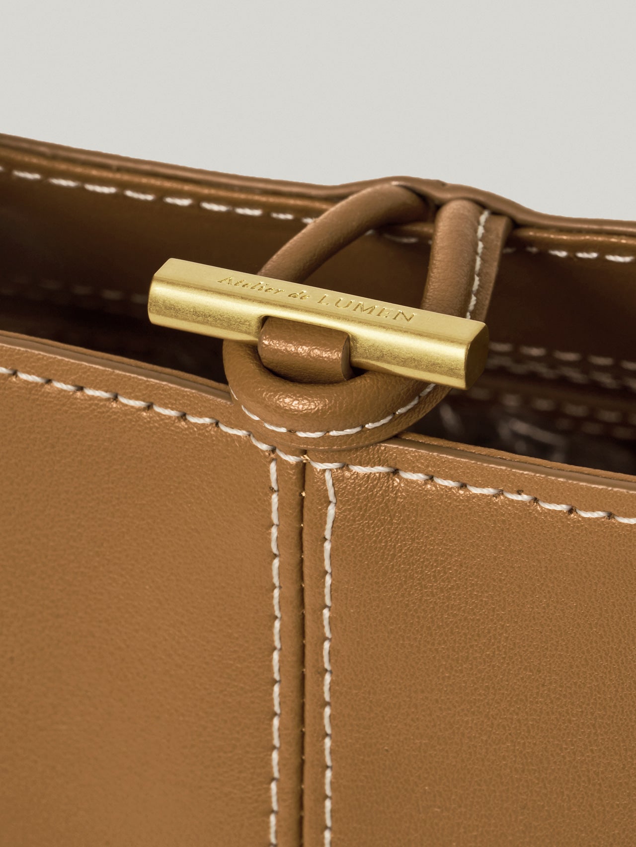PANIER TOTE BAG (TAN BROWN)