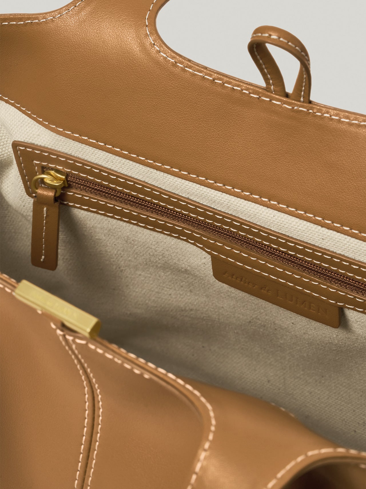 PANIER TOTE BAG (TAN BROWN)