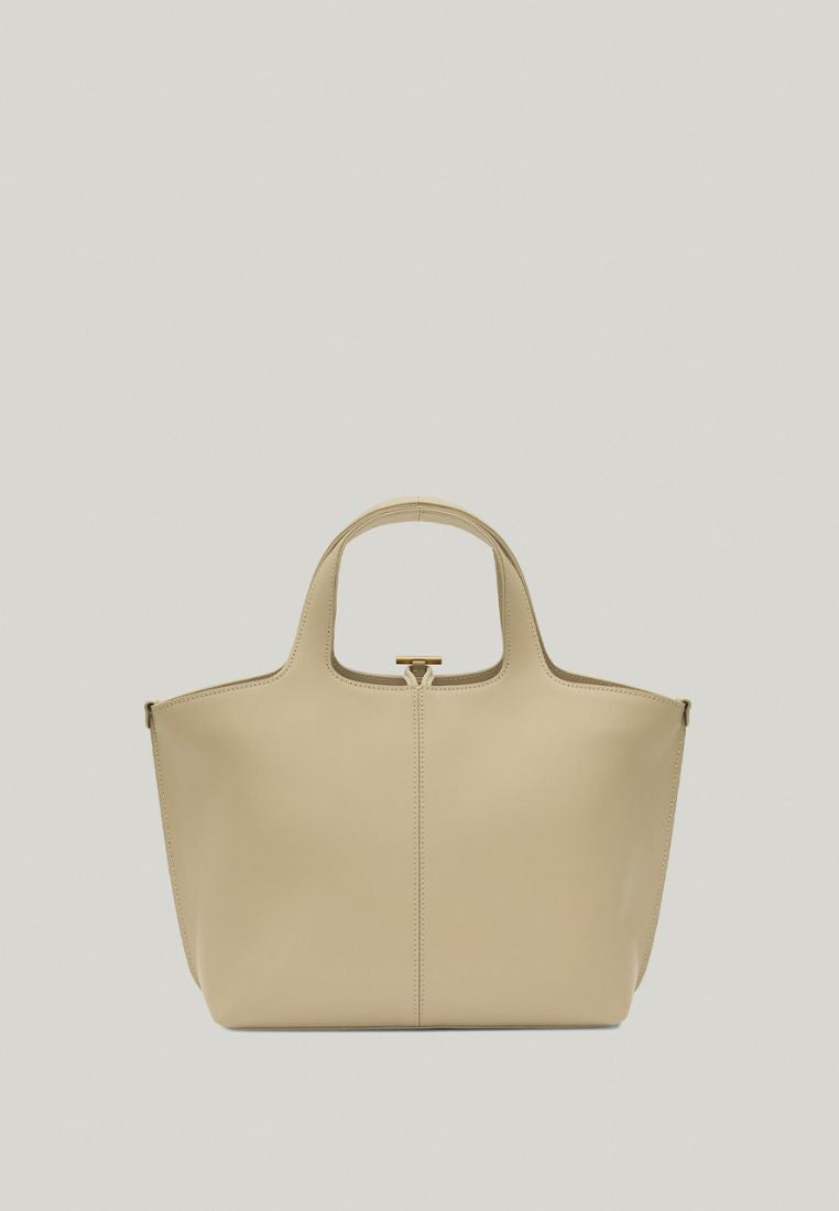 PANIER TOTE BAG (EGG BEIGE)