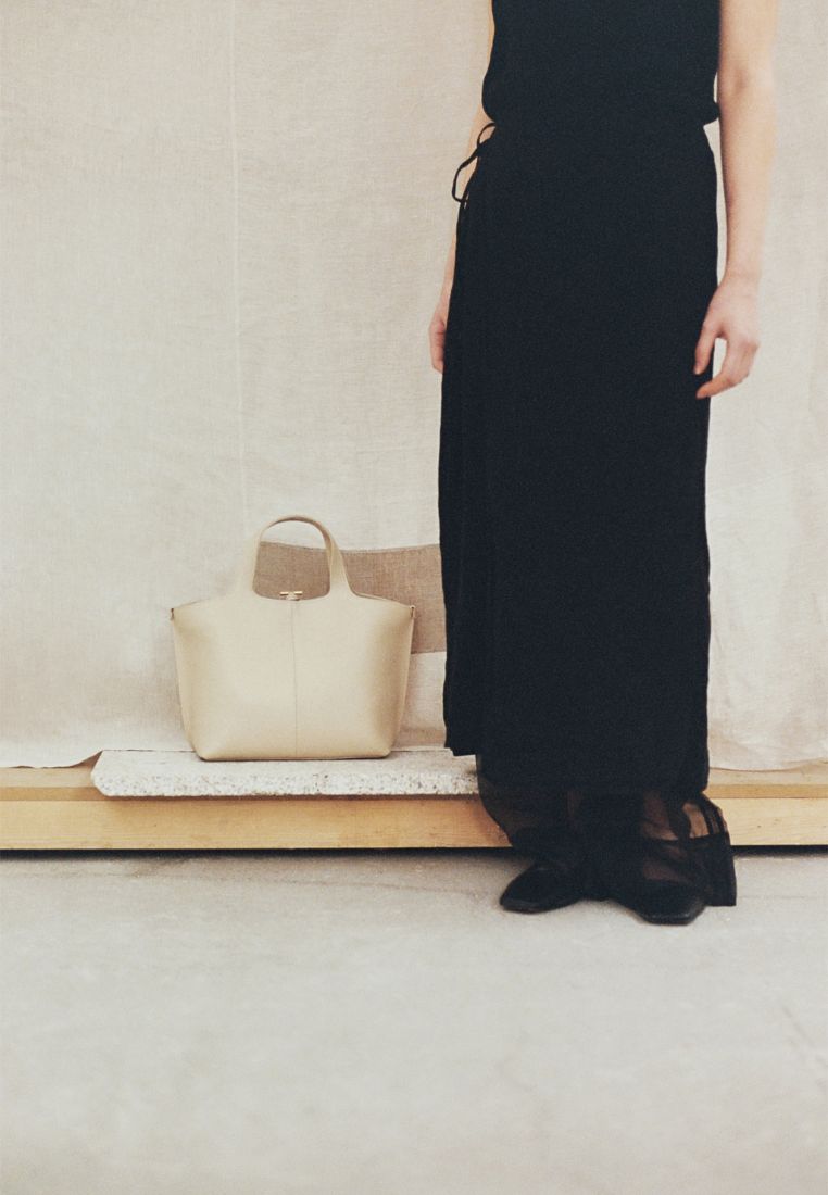 PANIER TOTE BAG (EGG BEIGE)