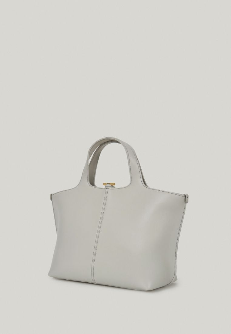 PANIER TOTE BAG (MISTY WHITE)