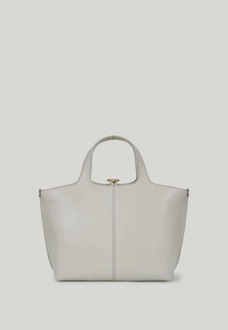 PANIER TOTE BAG (MISTY WHITE)