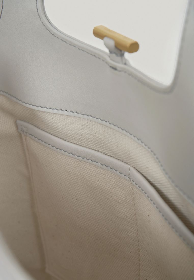 PANIER TOTE BAG (MISTY WHITE)
