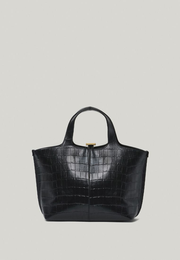 PANIER TOTE BAG (PATTERN BLACK)