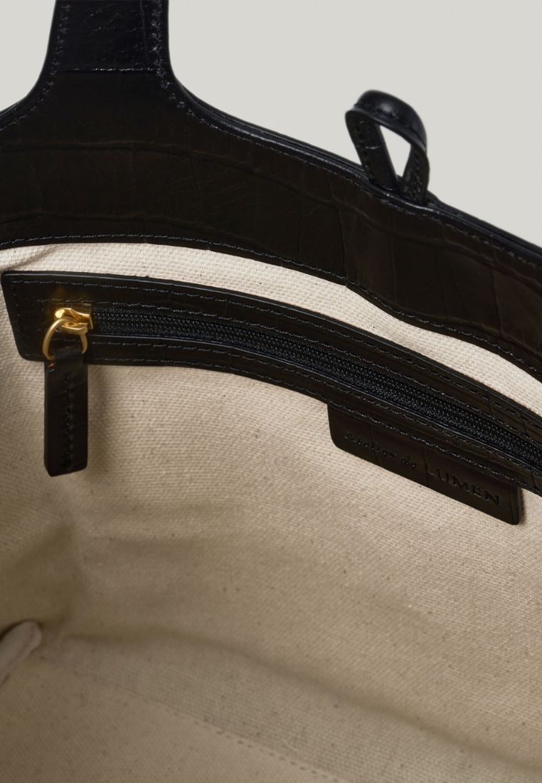PANIER TOTE BAG (PATTERN BLACK)
