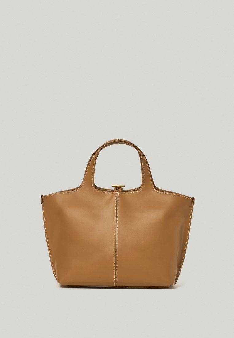 PANIER TOTE BAG (TAN BROWN)