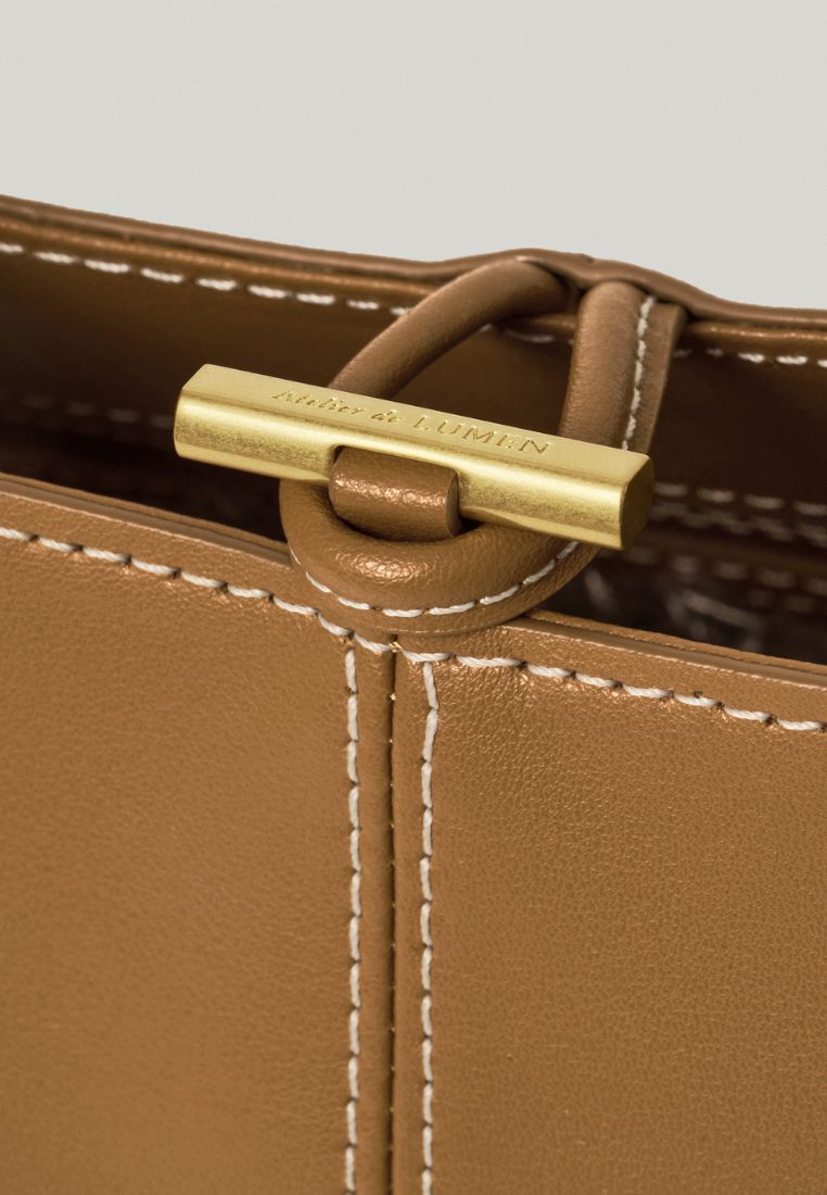 PANIER TOTE BAG (TAN BROWN)