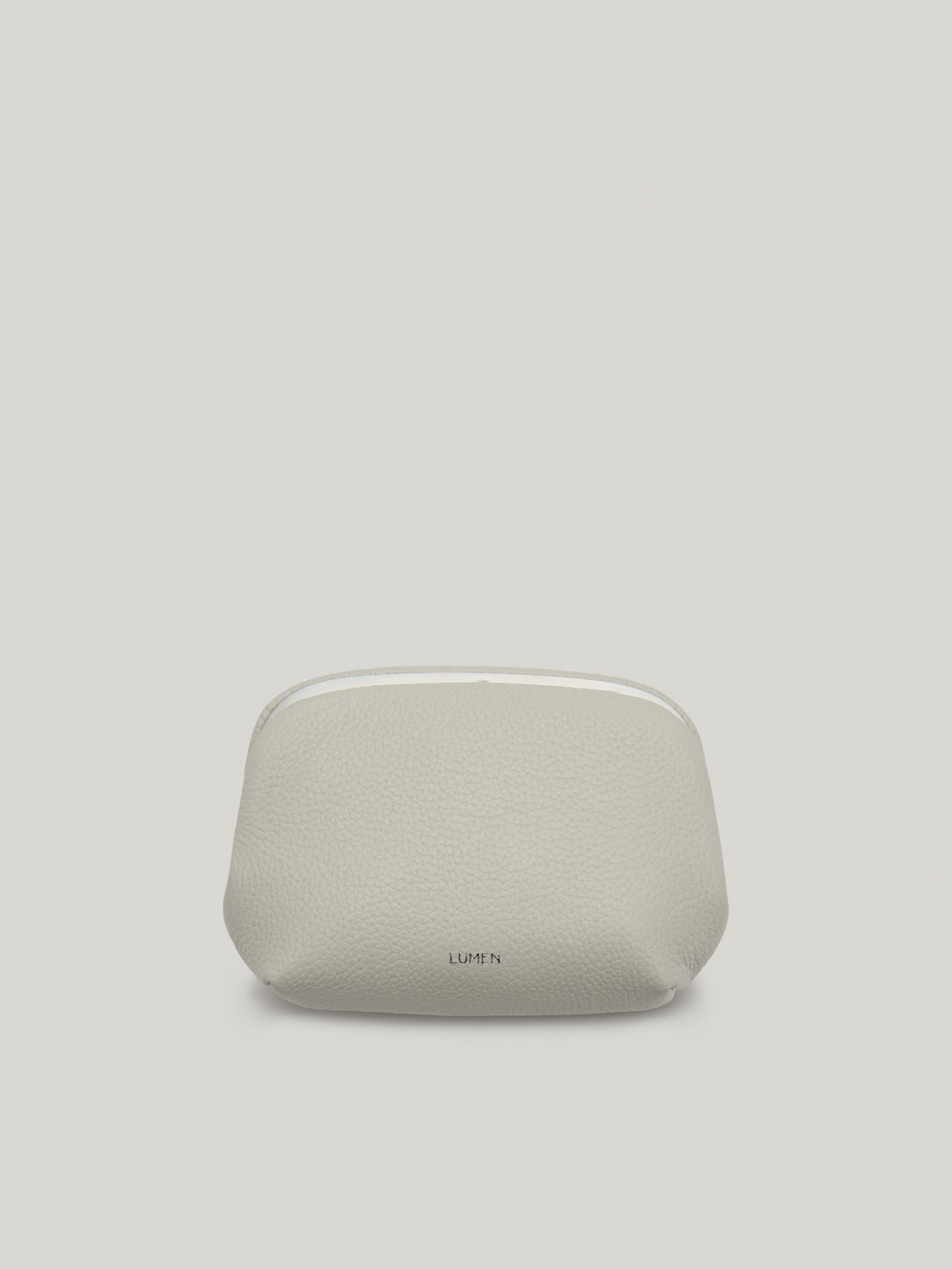 PAVE FRAME POUCH (MISTY WHITE)