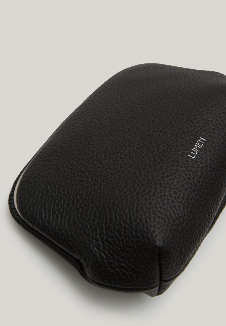 PAVE FRAME POUCH (SOFT BLACK)