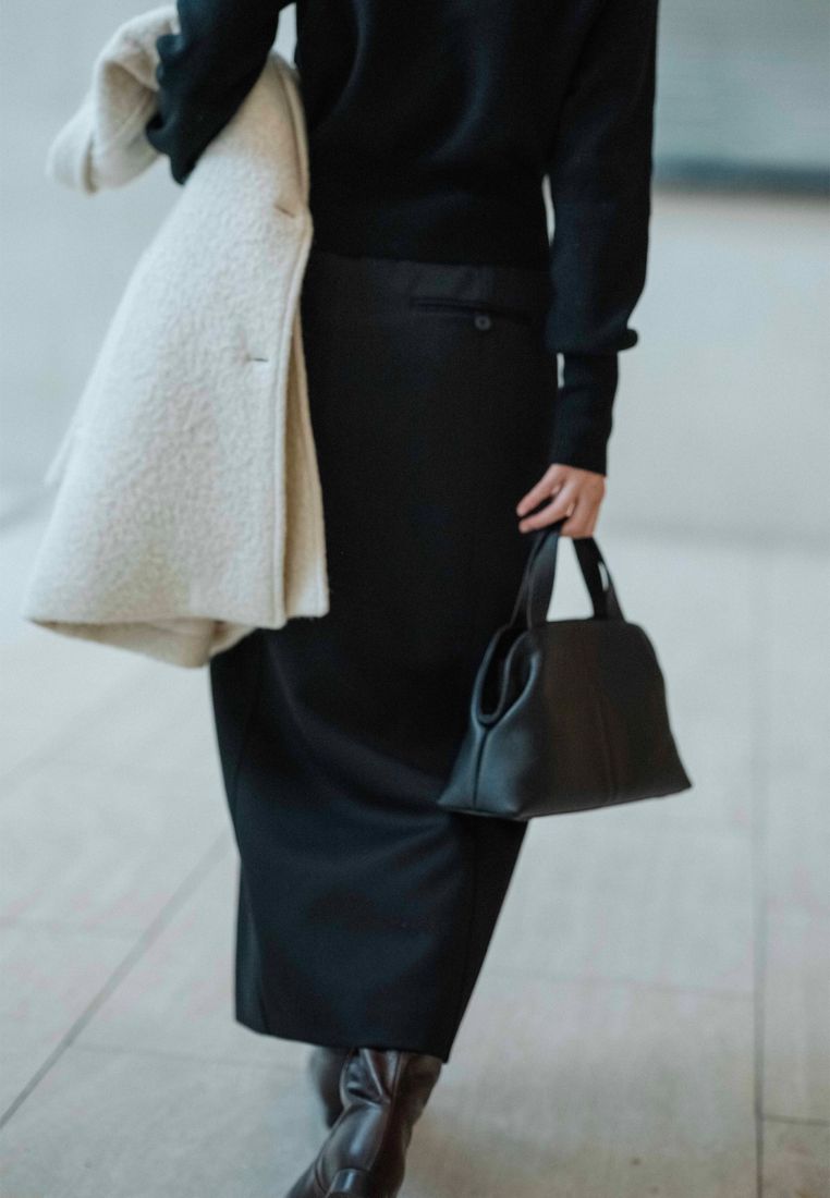 PAVE PETIT BAG (SOFT BLACK)