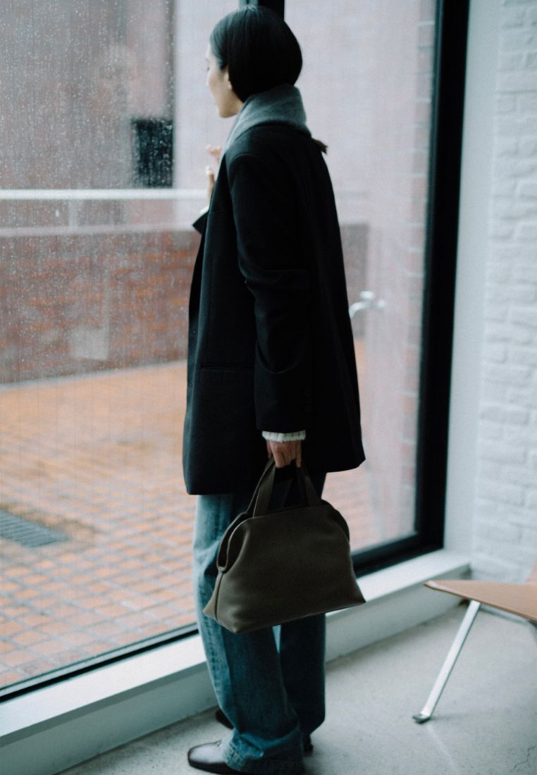 PAVE TOTE BAG (MUD BROWN)