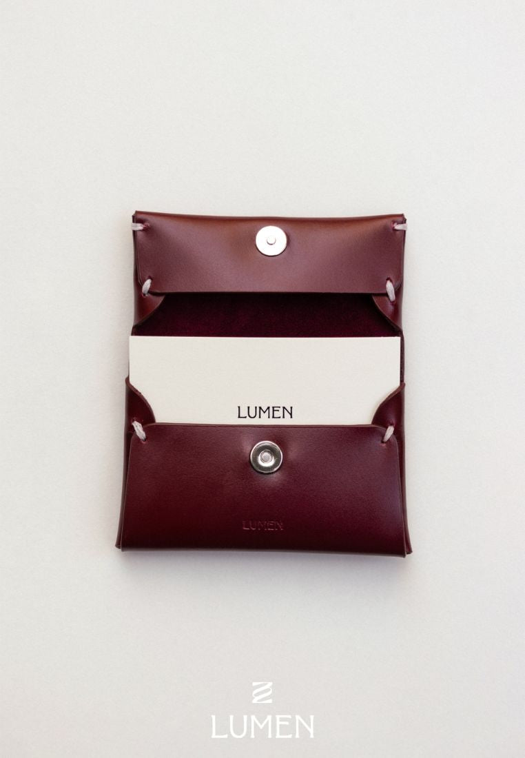 PLIER CARD HOLDER (MERLOT RED)