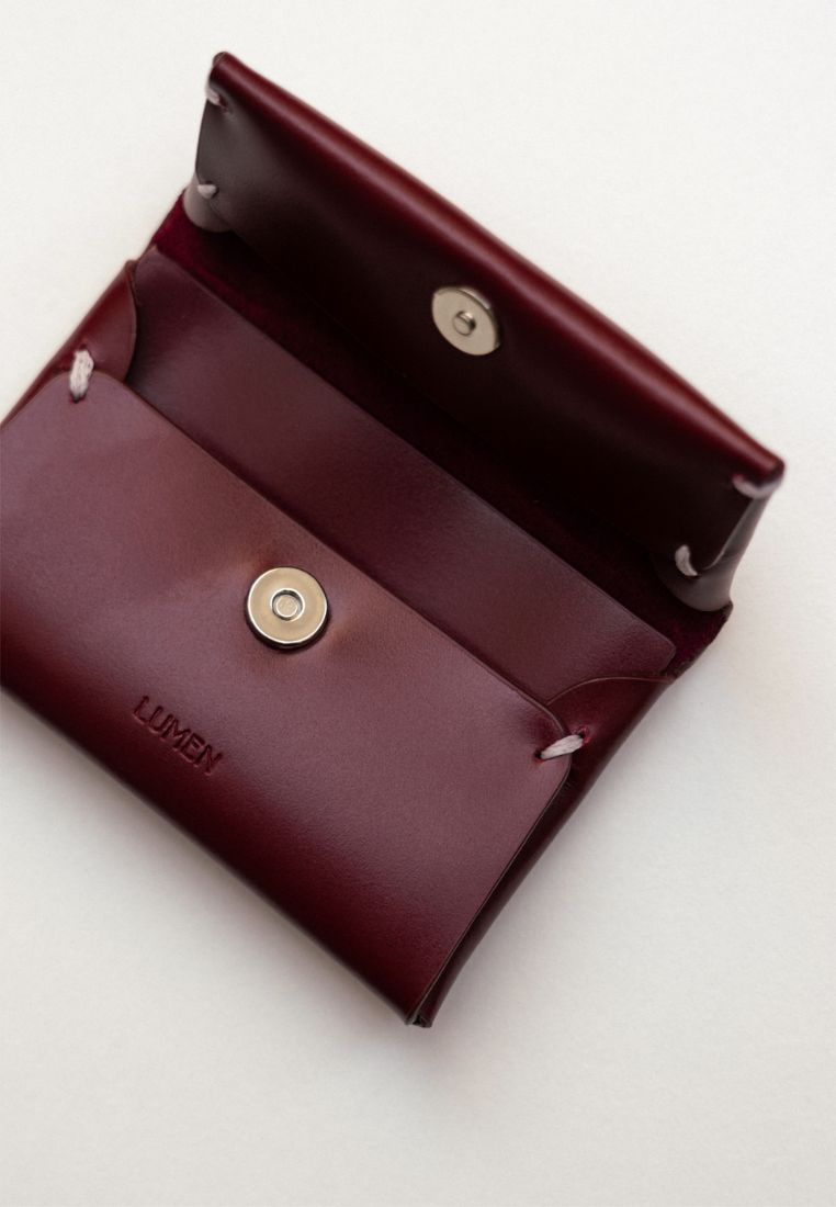 PLIER CARD HOLDER (MERLOT RED)