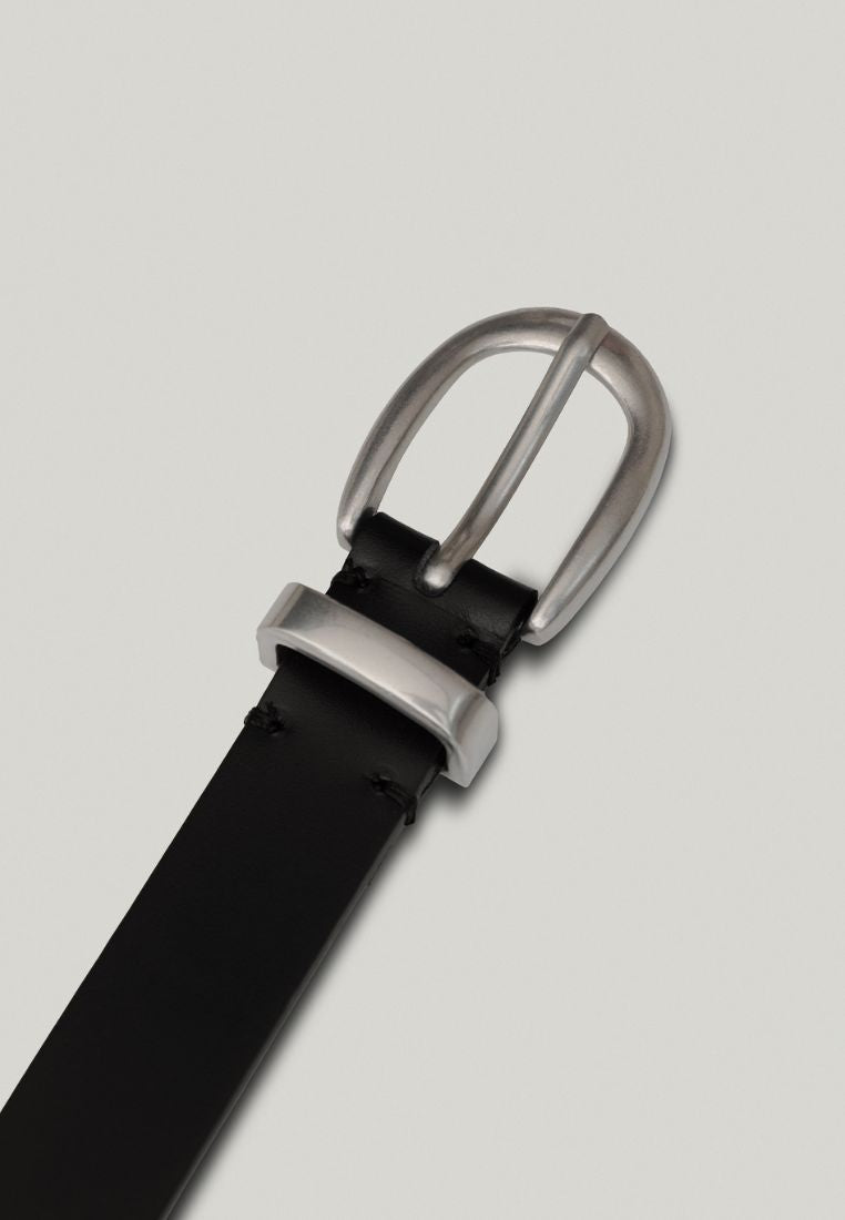 SOBRE LEATHER BELT (SOFT BLACK)