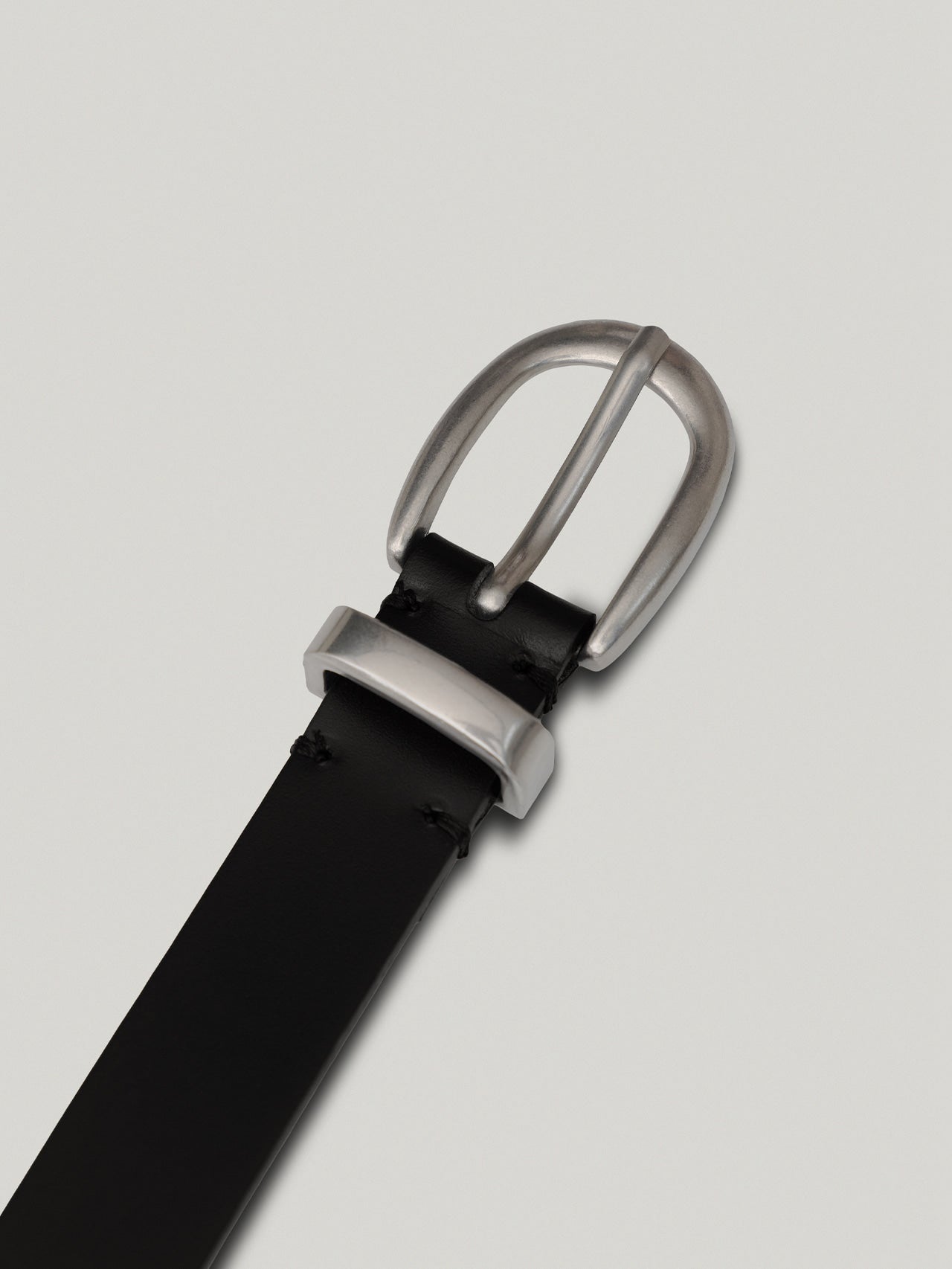 SOBRE LEATHER BELT (SOFT BLACK)