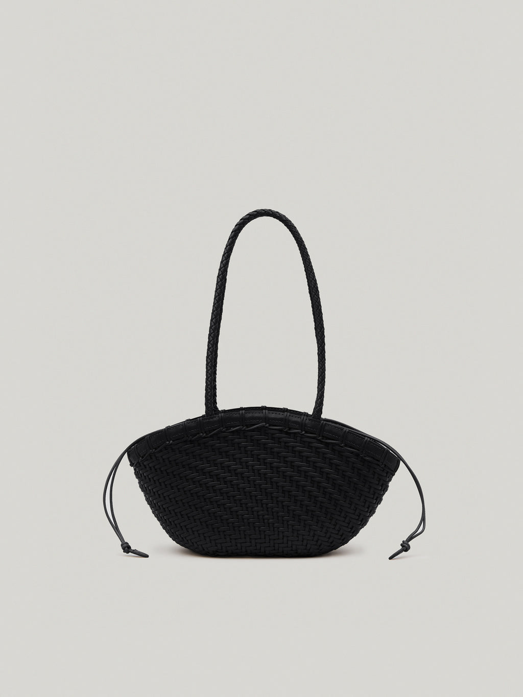 TWIG BASKET SHOULDER BAG (DRIED BLACK)