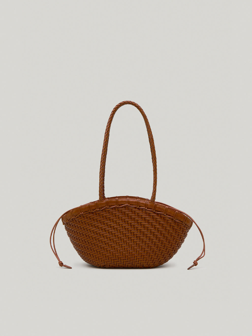 TWIG BASKET SHOULDER BAG (DRIED TAN)
