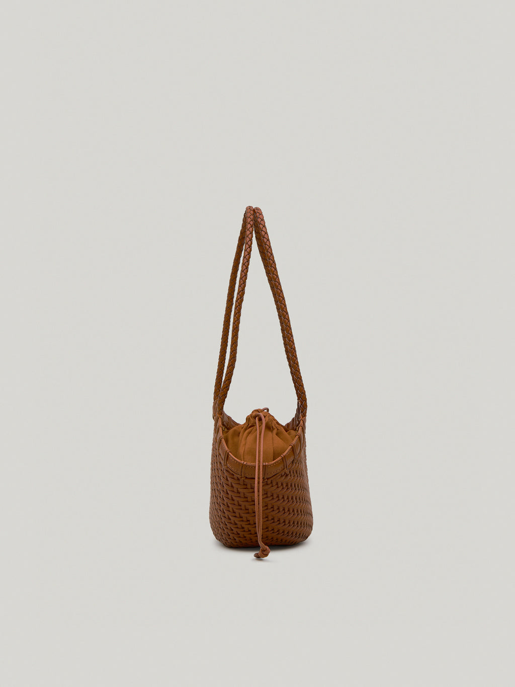 TWIG BASKET SHOULDER BAG (DRIED TAN)